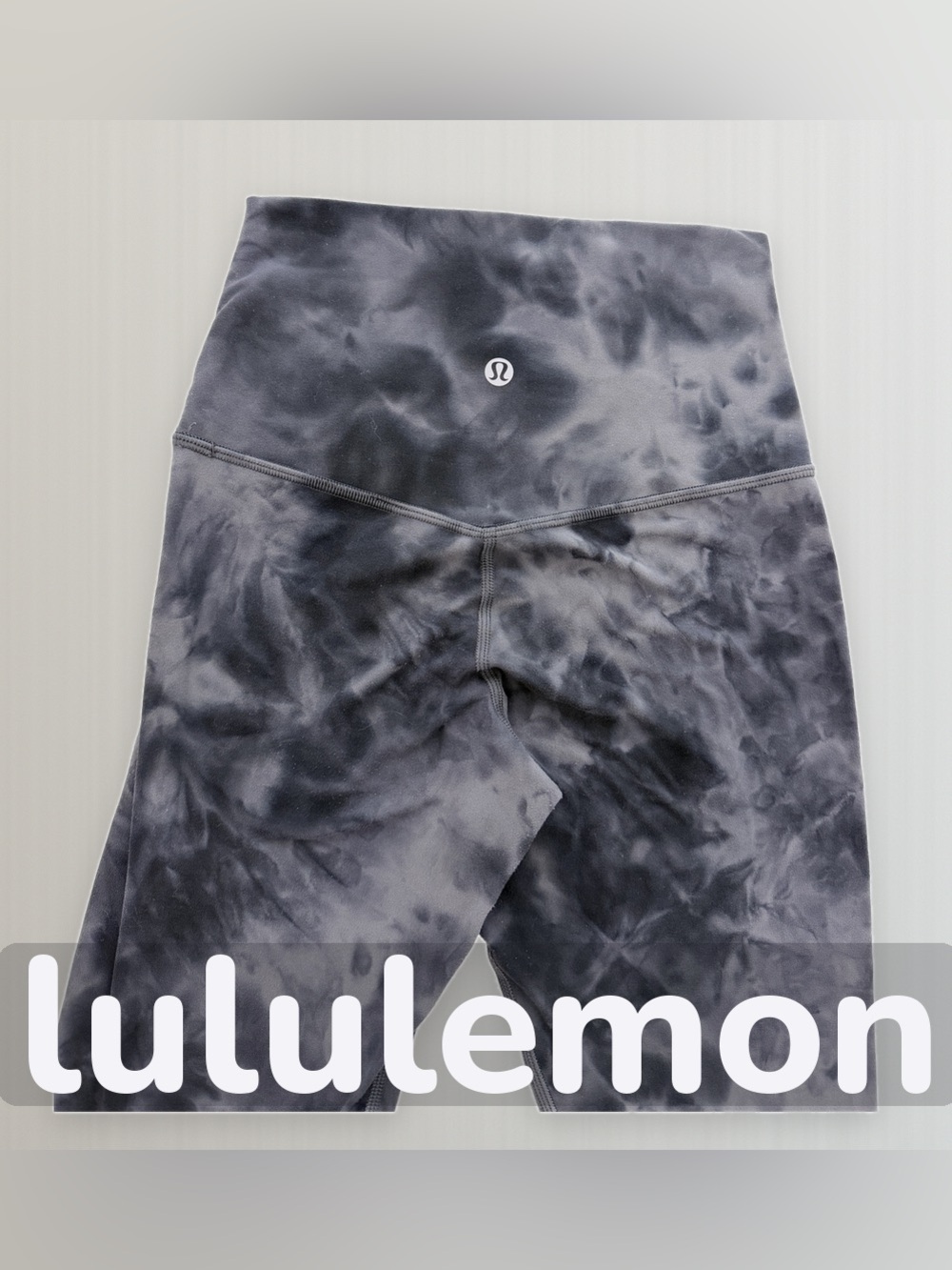 Lululemon Align 25” High-Rise Legging Sz 2 Diamond Dye Pitch Grey Graphite Grey